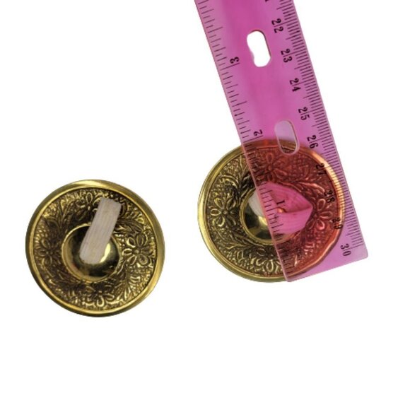 Gold Cymbals Finger Cymbals Musical Instrument - Picture 5 of 5
